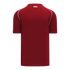 Athletic Knit Two Button Performance Baseball Jersey with Piping (BA1344)